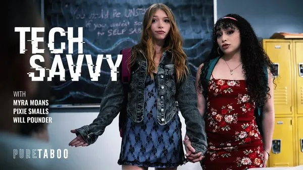 [PureTaboo] Myra Moans, Pixie Smalls – Tech Savvy